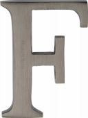 C1565 2 F-MB Heritage Brass Alphabet F Pin Fix 51mm &lpar;2"&rpar; Matt Bronze Finish