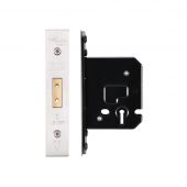 ZUKD364SS - Zoo Hardware Architectural Heavy Duty 3 Lever Deadlock 64mm &lpar;45mm backset&rpar; Satin Stainless Steel