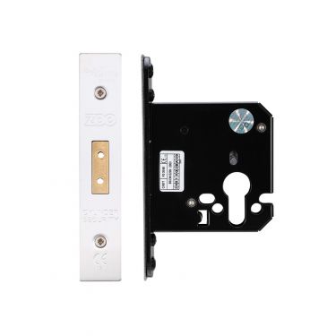 Click Here To Enlarge This Photo Of ZUKD76EPSS - Zoo Hardware Architectural Heavy Duty Euro Profile Deadlock 76mm &lpar;57mm backset&rpar; Satin Stainless Steel