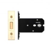 ZUKFD102PVD - Zoo Hardware Architectural Heavy Duty Flat Dead Bolt 102mm &lpar;82mm backset&rpar; PVD Stainless Brass