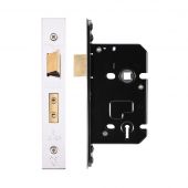 ZUKS364SS - Zoo Hardware Architectural Heavy Duty 3 Lever Sashlock 64mm &lpar;45mm backset&rpar; Satin Stainless Steel