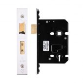 ZUKS376SS - Zoo Hardware Architectural Heavy Duty 3 Lever Sashlock 76mm &lpar;57mm backset&rpar; Satin Stainless Steel