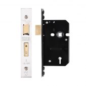ZUKS564SS - Zoo Hardware Architectural Heavy Duty 5 Lever Sashlock 64mm &lpar;45mm backset&rpar; Satin Stainless Steel
