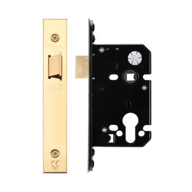 Click Here To Enlarge This Photo Of ZUKU64PVD - Zoo Hardware Architectural Heavy Duty Upright Latch 64mm &lpar;45mm backset&rpar; PVD Stainless Brass