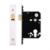 ZUKU76SS - Zoo Hardware Architectural Heavy Duty Upright Latch 76mm &lpar;57mm backset&rpar; Satin Stainless Steel