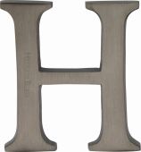 C1565 2 H-MB Heritage Brass Alphabet H Pin Fix 51mm &lpar;2"&rpar; Matt Bronze Finish