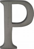 C1565 2 P-MB Heritage Brass Alphabet P Pin Fix 51mm &lpar;2"&rpar; Matt Bronze Finish