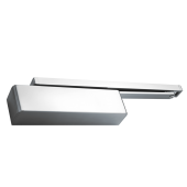 L23556 - BRITON 2320B&period;T&period;S&period;SES Size 2-4 Cam Action Door Closer with Softline Cover - Silver &lpar;Pull side of door or push side transom&rpar;