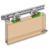 1190 - HENDERSON J3 Marathon Junior Single Track Sliding Door Gear &lpar;750-900mm Opening Width&rpar;