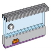 1302 - HENDERSON Z18&sol;2 Zenith Double Track Sliding Door Gear &lpar;1800mm Max Opening Width&rpar;