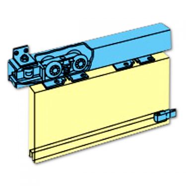 Click Here To Enlarge This Photo Of 2542 - HENDERSON Husky Folding Track Sliding Door Gear &ast;&ast;Fittings Kit Only&ast;&ast; &lpar;4 Doors&rpar;