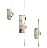 L26601 - WINKHAUS AV2 Auto Locking Latch & Deadbolt Multipoint Lock - 2 Hook - 35&sol;92 - R&sol;H - 20mm Radius Faceplate &lpar;2771116&rpar;