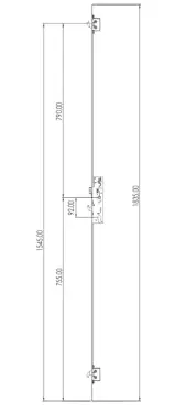 Click Here To Enlarge This Photo Of L26607 - YALE YS170 Latch & Hookbolt Split Spindle Multipoint Lock - 2 Hook - 45&sol;92 - 16mm Square Faceplate &lpar;YS170-3H45&rpar;