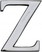C1565 2 Z-PC Heritage Brass Alphabet Z Pin Fix 51mm &lpar;2"&rpar; Polished Chrome Finish