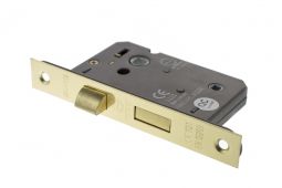 Atlantic - ALKBATH3PB Bathroom Lock &lbrack;CE&rsqb; 3" - Polished Brass