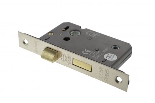 Click Here To Enlarge This Photo Of Atlantic - ALKBATH3PN Bathroom Lock &lbrack;CE&rsqb; 3" - Polished Nickel