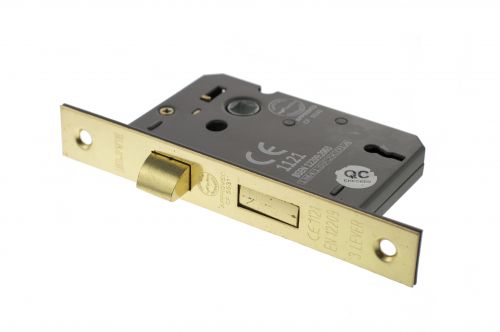 Click Here To Enlarge This Photo Of Atlantic - ALKSASH3LK3PB 3 Lever Key Sashlock &lbrack;CE&rsqb; 3" - Polished Brass