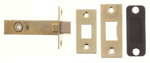 Click Here To Enlarge This Photo Of Atlantic - ADB4PB Tubular Mortice Deadbolt 4" - Polished Brass