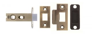 Atlantic - AL25AB Bolt Through Tubular Mortice Latch 2&period;5" - Antique Brass