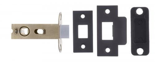 Click Here To Enlarge This Photo Of Atlantic - AL25MB Bolt Through Tubular Mortice Latch 2&period;5" - Matt Black
