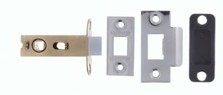 Atlantic - AL25PC Bolt Through Tubular Mortice Latch 2&period;5" - Polished Chrome