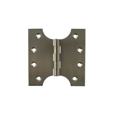 Click Here To Enlarge This Photo Of Atlantic - APH424SN &lpar;Solid Brass&rpar; Parliament Hinges 4" x 2" x 4" - Satin Nickel