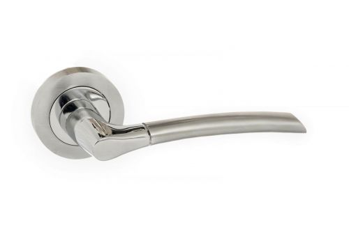 Click Here To Enlarge This Photo Of Atlantic - ECO10SCPC Eco 'Swell' Aluminium Lever on Round Rose - Satin&sol;Polished Chrome