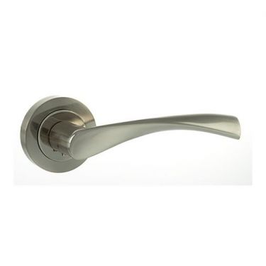 Click Here To Enlarge This Photo Of Atlantic - ECO20SNNP Eco 'Aqua' Aluminium Lever on Round Rose - Satin&sol;Polished Nickel
