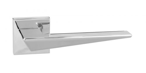 Click Here To Enlarge This Photo Of Atlantic - FMS215PC Forme 'Naxos' Designer Lever on Minimal Square Rose - Polished Chrome