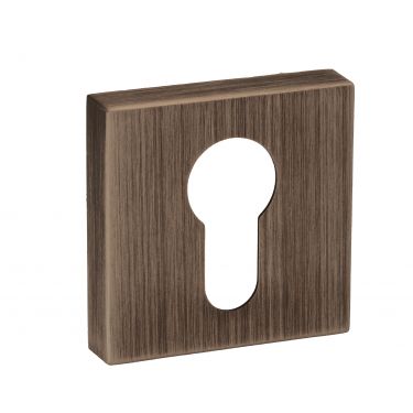 Click Here To Enlarge This Photo Of Atlantic - FMSEUB Forme Euro Escutcheons on Minimal Square Rose - Urban Bronze