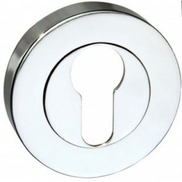 Click Here To Enlarge This Photo Of Atlantic - MESCECP Mediterranean Euro Escutcheons on Round Rose - Polished Chrome