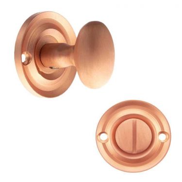 Click Here To Enlarge This Photo Of Atlantic - OEOWCUSC Old English Solid Brass Oval WC Turn and Release - Urban Satin Copper