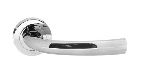Click Here To Enlarge This Photo Of Atlantic - S21RPC STATUS 'Nevada' Lever on Round Rose - Polished Chrome