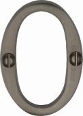 C1567 0-MB Heritage Brass Numeral 0 Face Fix 51mm &lpar;2"&rpar; Matt Bronze Finish