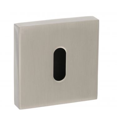Click Here To Enlarge This Photo Of Atlantic - SPESCKSN Senza Pari Key Escutcheons on Square Rose - Satin Nickel
