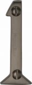 C1567 1-MB Heritage Brass Numeral 1 Face Fix 51mm &lpar;2"&rpar; Matt Bronze Finish