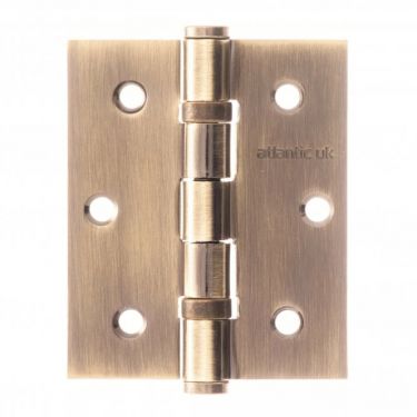 Click Here To Enlarge This Photo Of Atlantic - A2HB32525AB 3" x 2&period;5" x 2&period;5mm Ball Bearing Hinges Antique Brass