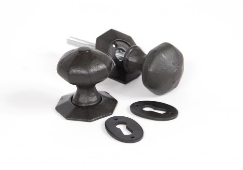 Click Here To Enlarge This Photo Of 33228 From The Anvil Beeswax Octagonal Mortice&sol;Rim Knob Set