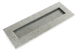 33680 From The Anvil Pewter Letter Plate - Size&colon; 319x110mm - C&sol;C&colon; 292mm - Aperture&colon; 257x45mm
