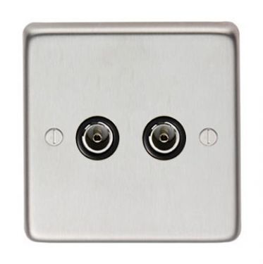 Click Here To Enlarge This Photo Of 34230&sol;1 From The Anvil SSS Double TV Socket