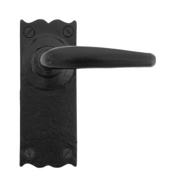 Click Here To Enlarge This Photo Of 33318 From The Anvil Black Oak Lever Latch Set
