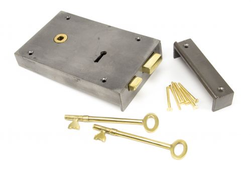Click Here To Enlarge This Photo Of 83591 From The Anvil Iron Left Hand Rim Lock - Large