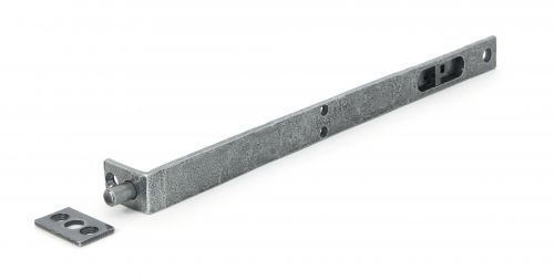 Click Here To Enlarge This Photo Of 33627 From The Anvil Pewter Patina 12" Flush&sol;Slide Door Bolt