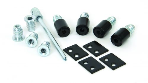 Click Here To Enlarge This Photo Of 83640 From The Anvil Black Secure Stops &lpar;Pack of 4&rpar;