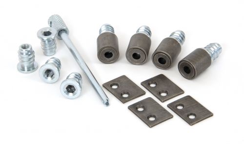 Click Here To Enlarge This Photo Of 83644 From The Anvil Antique Pewter Secure Stops &lpar;Pack of 4&rpar;