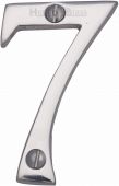 C1567 7-PC Heritage Brass Numeral 7 Face Fix 51mm &lpar;2"&rpar; Polished Chrome Finish