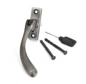 33334 From The Anvil Antique Pewter Slim Peardrop Espag&period; - RH