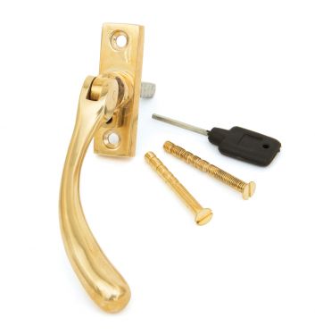 Click Here To Enlarge This Photo Of 33336 From The Anvil Polished Brass Slim Peardrop Espag&period; - RH