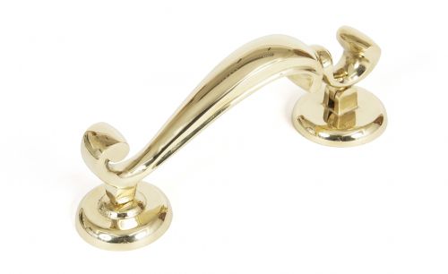 Click Here To Enlarge This Photo Of 90251 From The Anvil Polished Brass Doctors Door Knocker