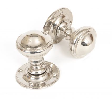 Click Here To Enlarge This Photo Of 83861 From The Anvil Polished Nickel Brockworth Mortice Knob Set